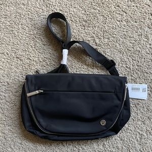Lululemon All Night Festival Bag *Zip Top, Black,  5L